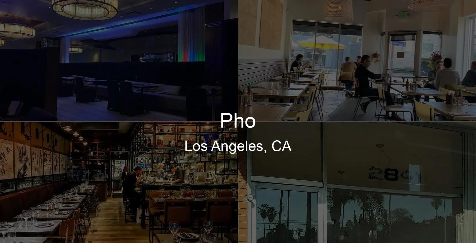 Photo of Pho in Los Angeles, CA