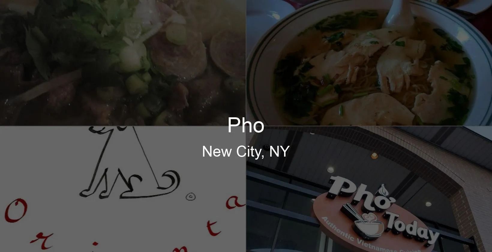 Photo of Pho in New City, NY